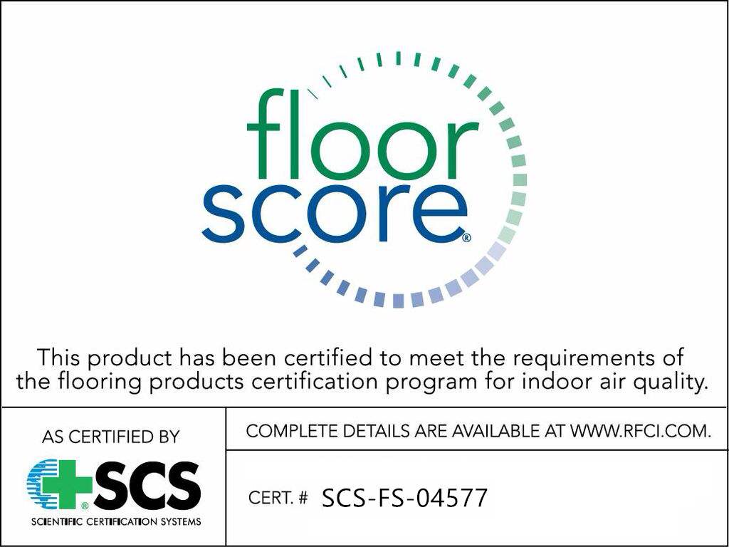 Jinhai FloorScore® certification